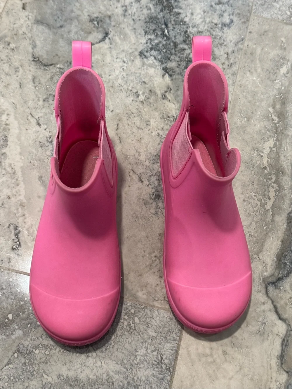 BearPaw Kids Pink Rain Chelsea Boots